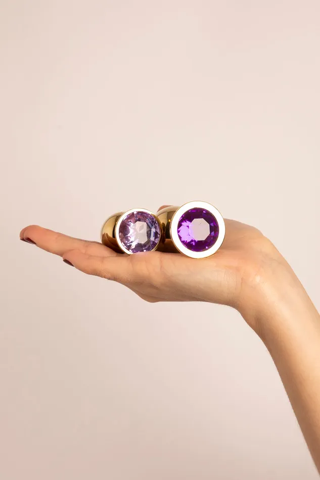 EROPARTNER Anal | Plug Anali Luxury Set in Metallo 2pz Oro
