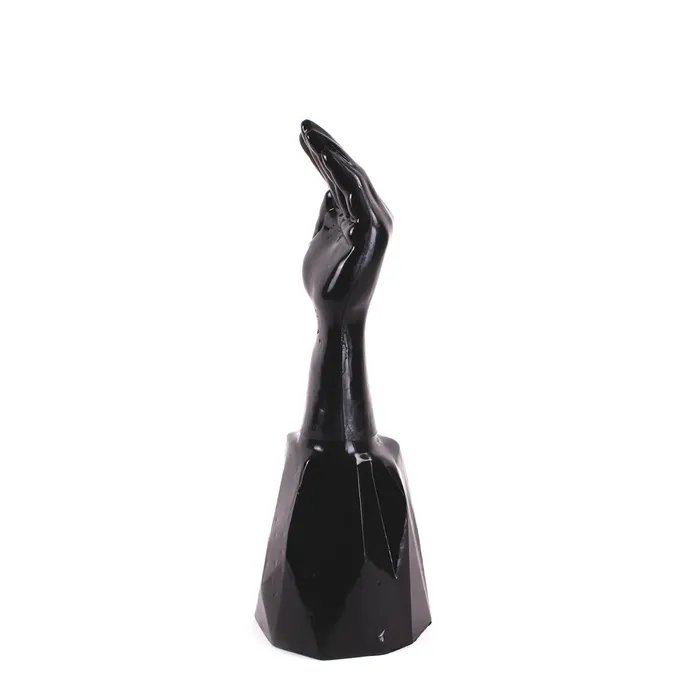 Dark Crystal Dildos | Dark Crystal - Fisting Dildo - Met Extra Zware Voet - 21 x 8 cm
