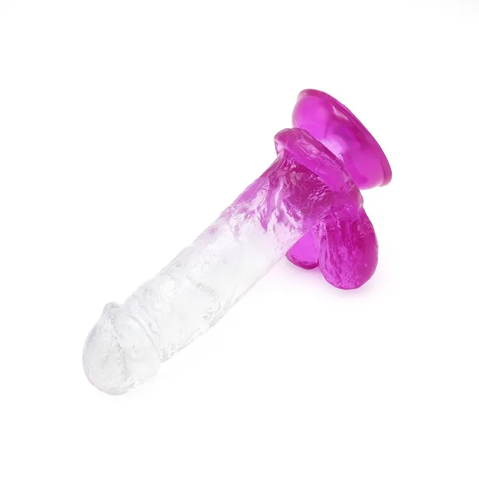Dildos | Kiotos COX Kiotos Cox Color - Gekleurde Dildo 07 - 18 x 4 cm - Transparant/Paars