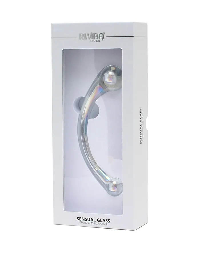 Dildos | Rimba Rimba - Sensual Glass - Glazen Dildo Wanda - Transparant