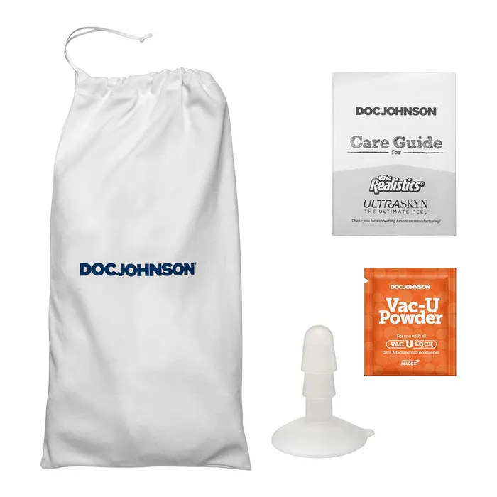 Doc Johnson Dildos | Vac-U-Lock Signature Cocks - Lulu of Leolulu - Dildo - 20,3 cm - Ultraskyn/TPE