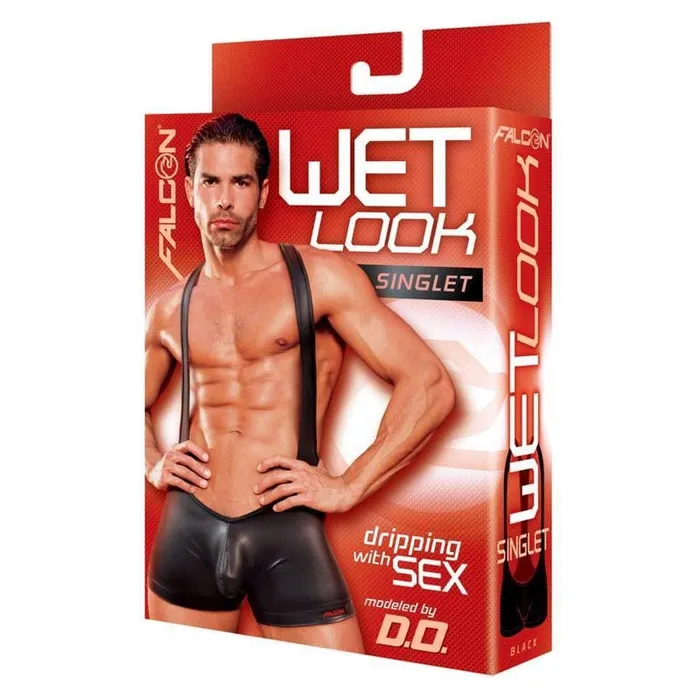 Icon Brand Vibrators | Wet Look Wrestling Singlet Icon Brand Vibrators | Wet Look Wrestling Singlet