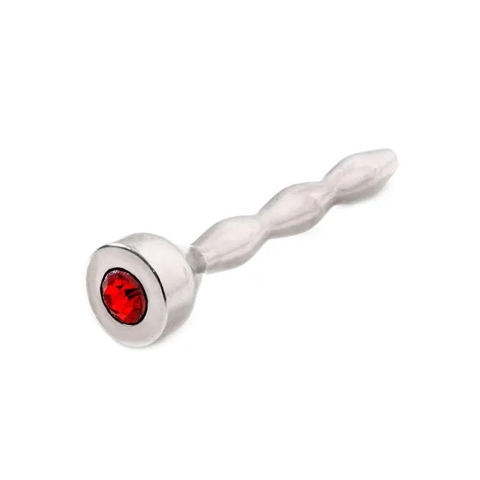 Kiotos Steel - Penisplug Met Rood siersteentje Justin | Kiotos Male Sex Toys Kiotos Steel - Penisplug Met Rood siersteentje Justin | Kiotos Male Sex Toys