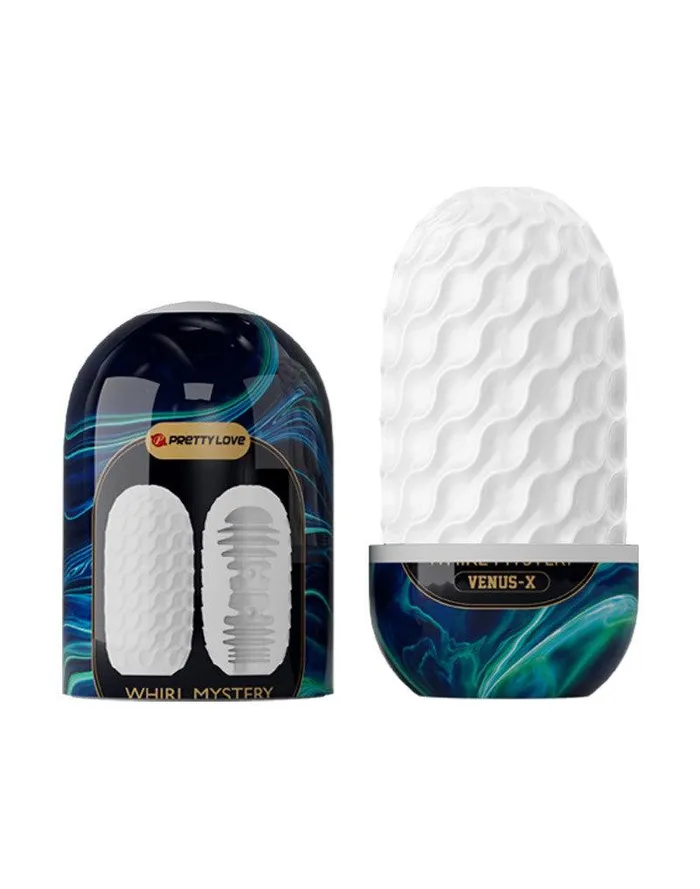 Male Sex Toys | Pretty Love - Masturbator Ei - Venus X - Blauw - Pretty Love