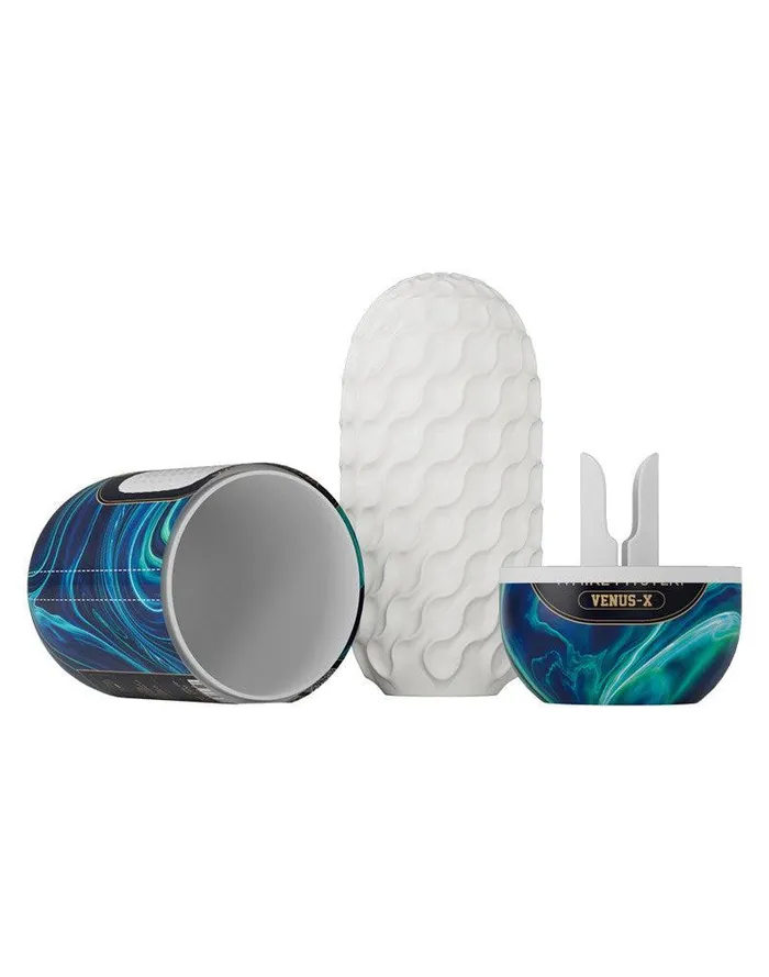 Male Sex Toys | Pretty Love - Masturbator Ei - Venus X - Blauw - Pretty Love
