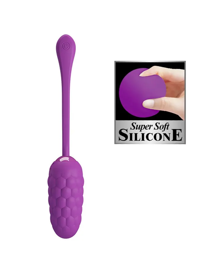 Pretty Love - Marina - Vibrerend Eitje met Nopjes - Handige Eénknopsbediening - Paars | Pretty Love Vibrators