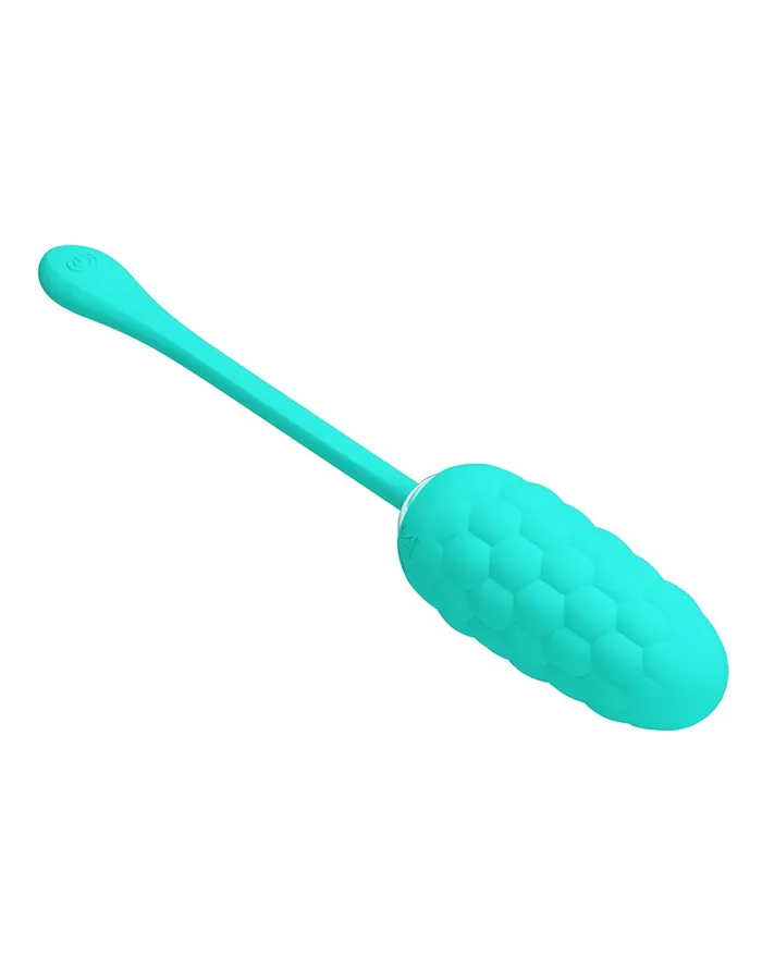 Vibrators | Pretty Love - Marina - Vibrerend Eitje met Nopjes - Handige Eénknopsbediening - Turquoise - Pretty Love