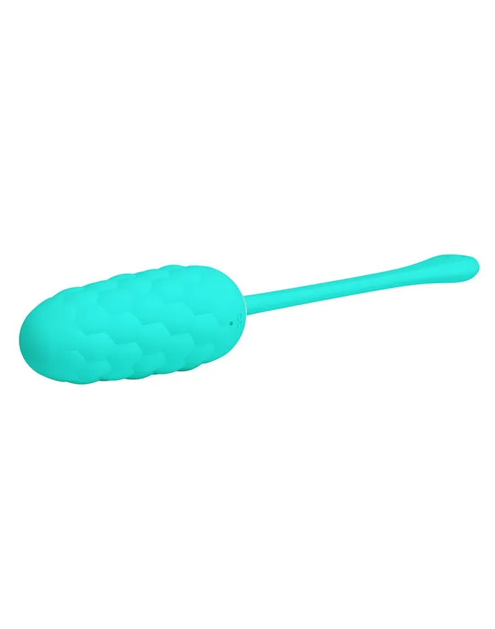 Vibrators | Pretty Love - Marina - Vibrerend Eitje met Nopjes - Handige Eénknopsbediening - Turquoise - Pretty Love