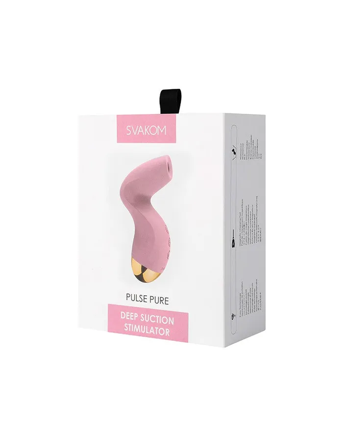 Vibrators | SVAKOM Svakom - Pulse Pure - Luchtdruk Vibrator - Roze