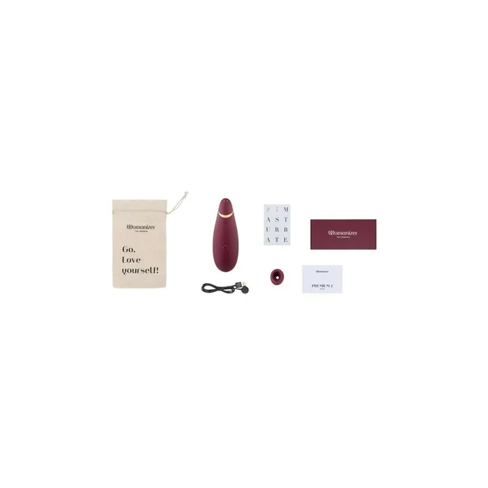 Womanizer Vibrators | Succhia Clitoride Womanizer Premium 2 Bordeaux Womanizer Vibrators | Succhia Clitoride Womanizer Premium 2 Bordeaux