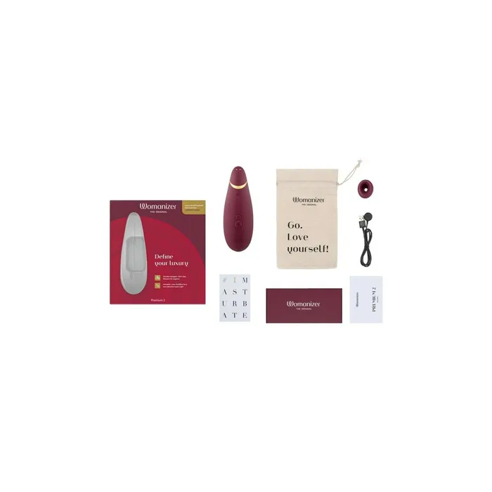 Womanizer Vibrators | Succhia Clitoride Womanizer Premium 2 Bordeaux Womanizer Vibrators | Succhia Clitoride Womanizer Premium 2 Bordeaux